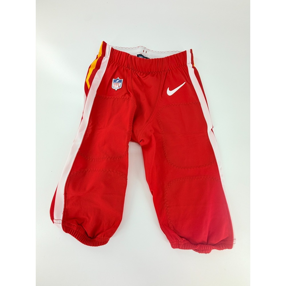 Kansas City Chiefs Team Issued Nike NFL Football Pants Men's Size 30 Red 2021